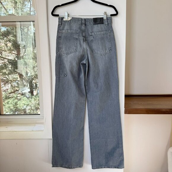 New Free People Tinsley Baggy High Rise Jeans Denim Wide Leg We The Free 26 - Picture 8 of 12